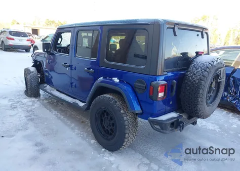 2019 Jeep Wrangler Unlimited Sahara 4X4 z USA, uszkodzony, nr VIN 1C4HJXEN6KW501830